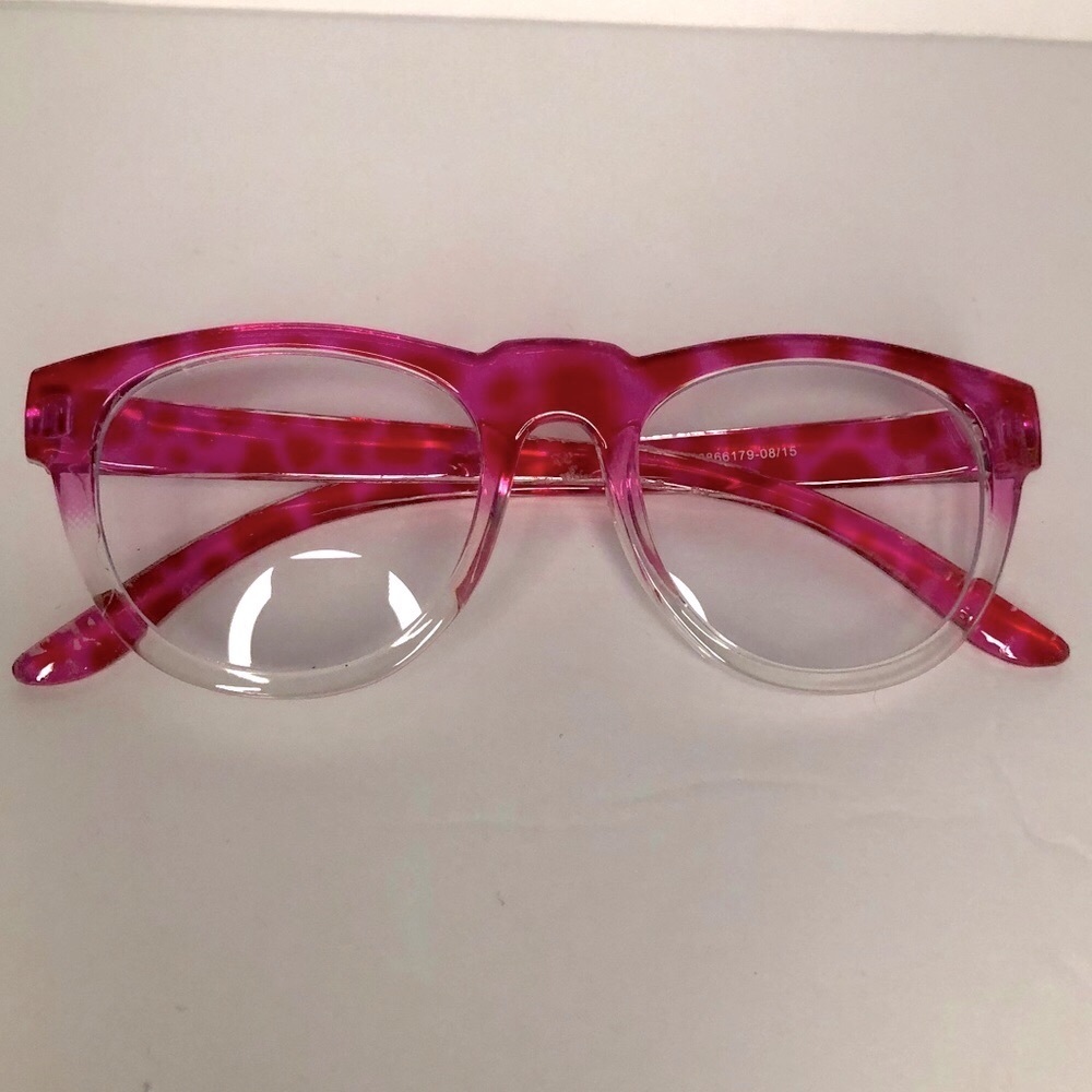 2 for $10 Girls “Pink Fade” Personality Glasses